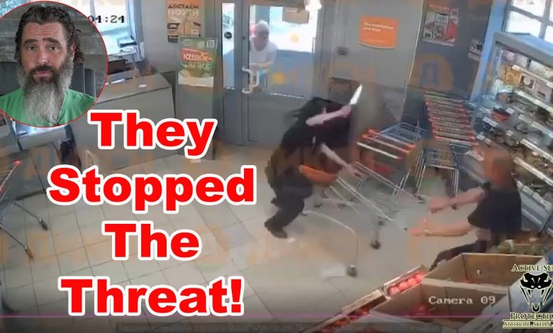 BONUS LESSON: Russian Grocery Shoppers Tackle A Serious Threat