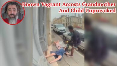 Known Vagrant Accosts Grandmother And Child Unprovoked