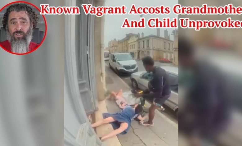 Known Vagrant Accosts Grandmother And Child Unprovoked