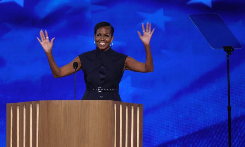 DNC 2024 live updates: Michelle Obama takes the stage as Barack to follow with keynote speech