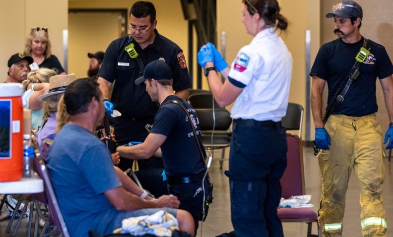 Around 100 people treated for extreme heat-related illness at Colorado air show