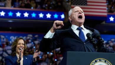 VP pick Tim Walz’s first speech in full at Kamala Harris rally