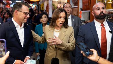 Who is winning in the Kamala Harris veepstakes?