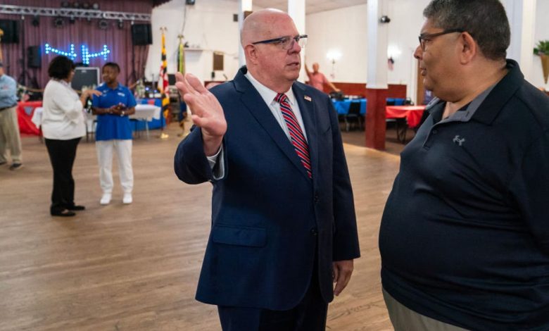 Larry Hogan wants to run a local race. Will Donald Trump let him?