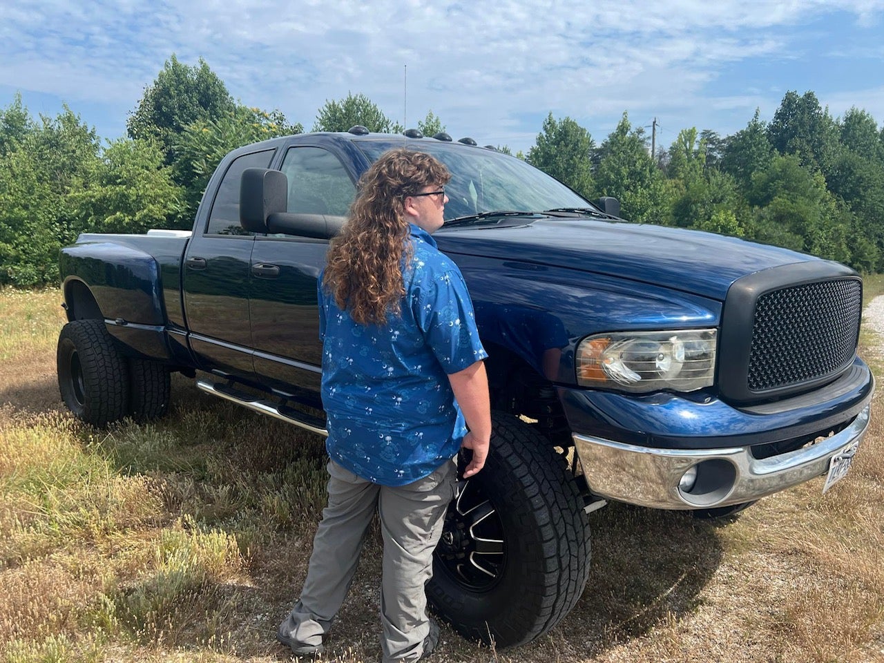 Will Joyner, 17, calls his mullet the ‘Seaford Special’ after his hometown in Virginia