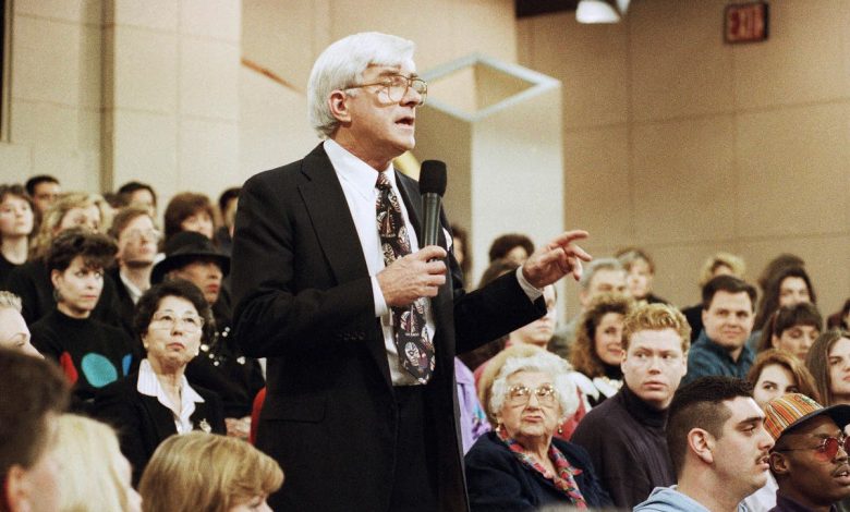 Phil Donahue, who ruled daytime talk for years until Oprah overtook him, left a lasting imprint