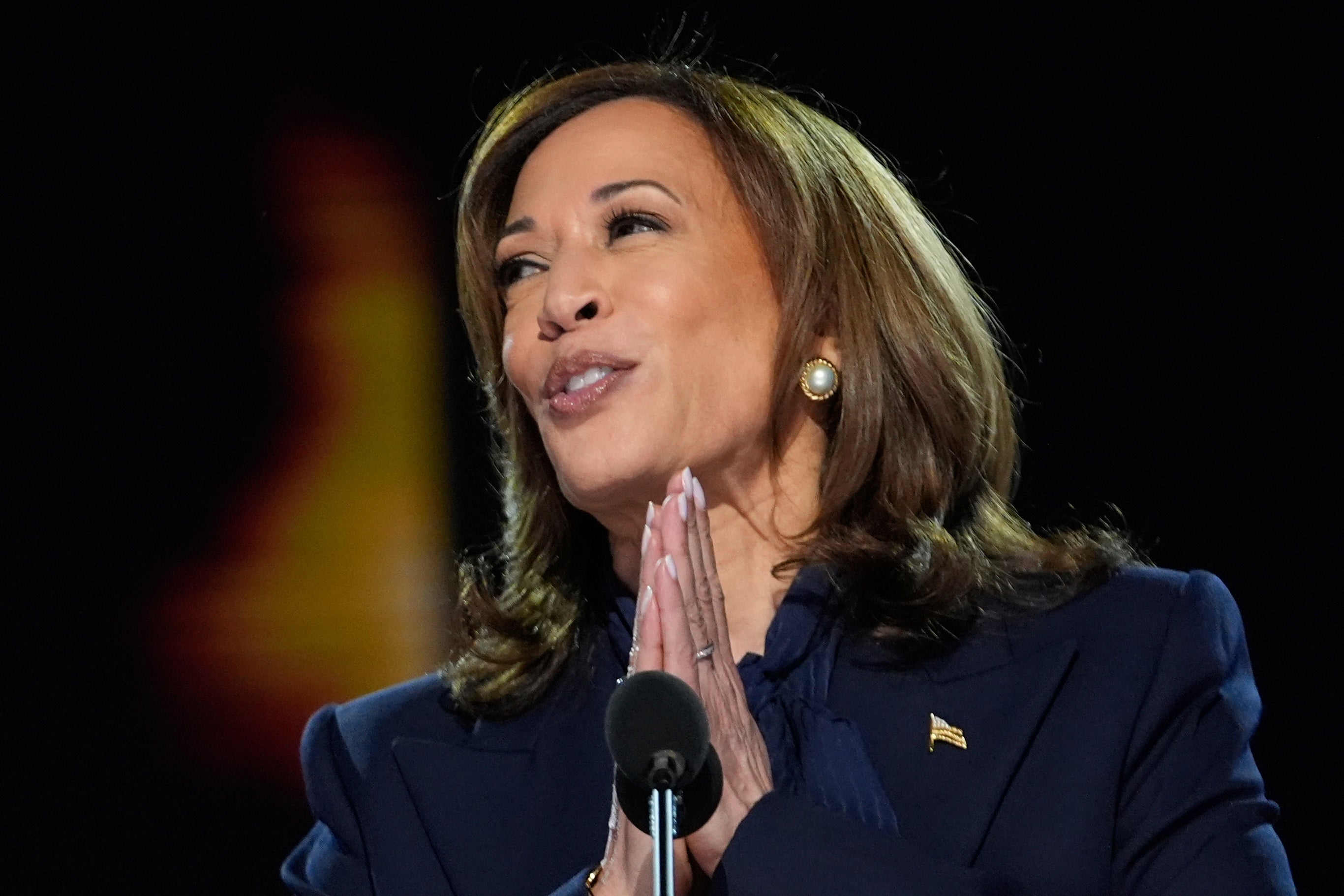 Kamala Harris closes out the DNC with a historic speech