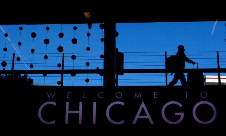 Woman dies after becoming trapped in baggage claim equipment at Chicago O’Hare airport