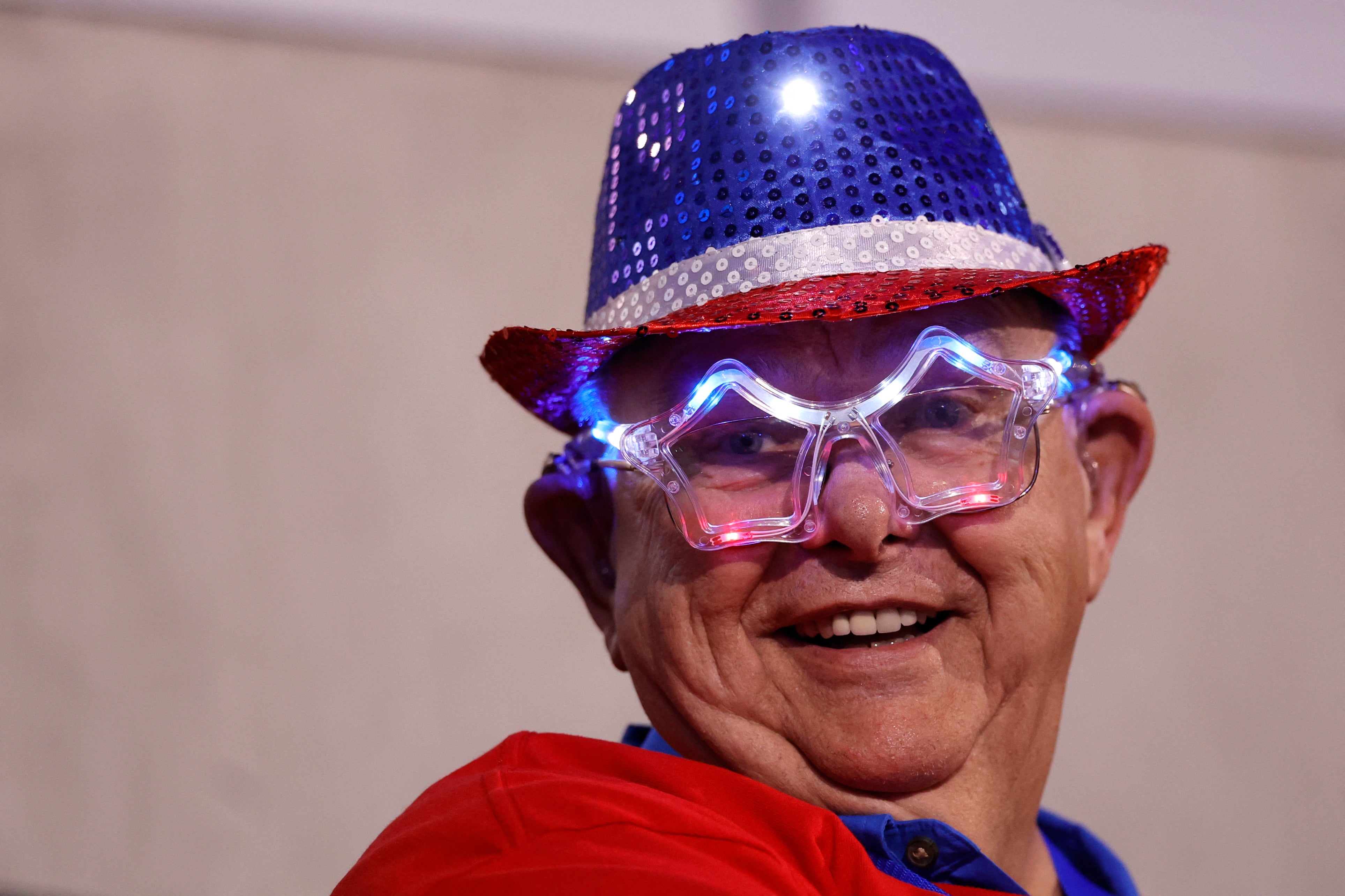 There’s no such thing as too much sparkle when you’re at the DNC