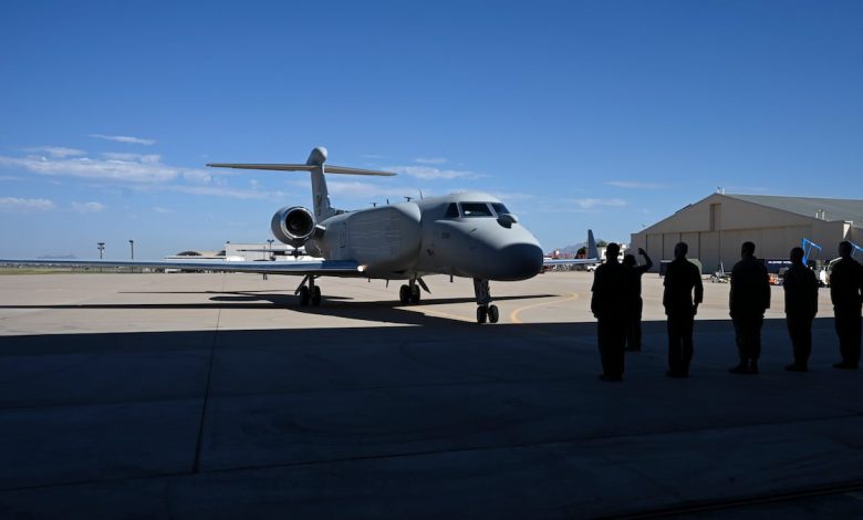 Air Force receives new aircraft for electronic-attack missions