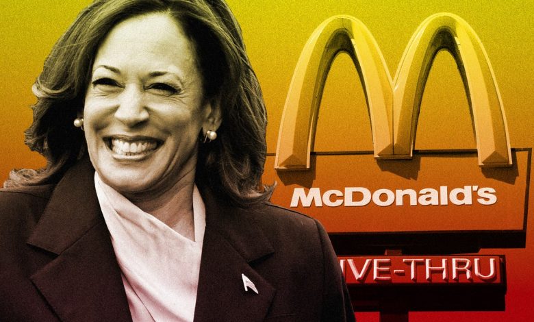 Kamala Harris could make history as the first president to work at McDonald’s