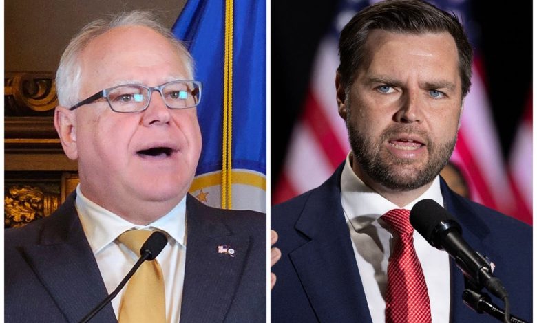 Tim Walz and JD Vance were both picked to win the Rust Belt. What sets them apart?