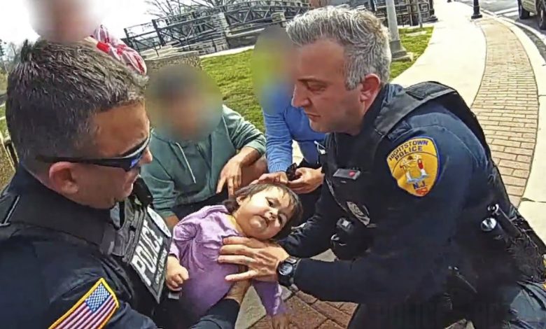 Hightstown Police Officers Save Choking Baby