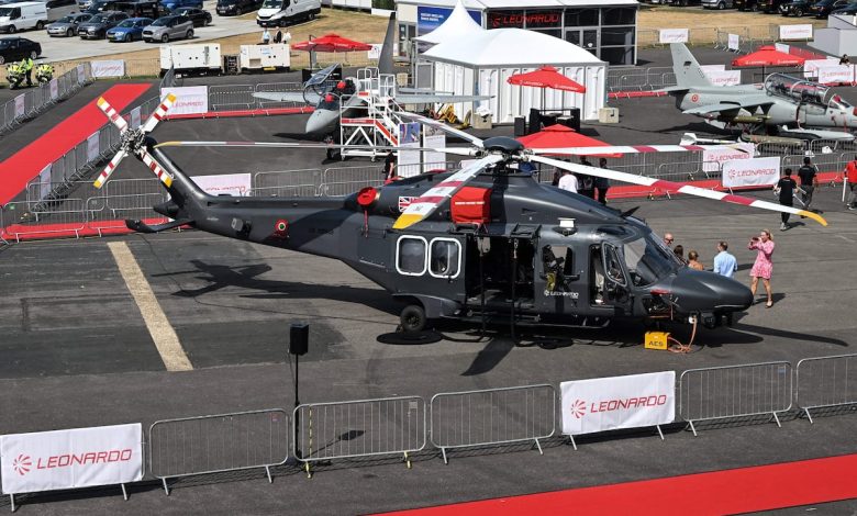 Leonardo plans upgrades for its UK operations, as leaders meet