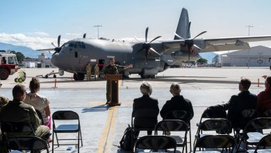 AC-130J lands at Kirtland as US Air Force streamlines gunship training