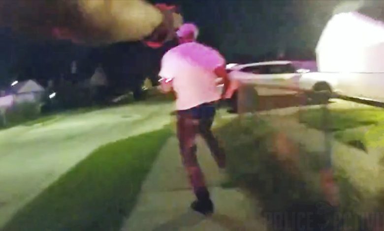 Man Tased While Attempting to Flee on Foot