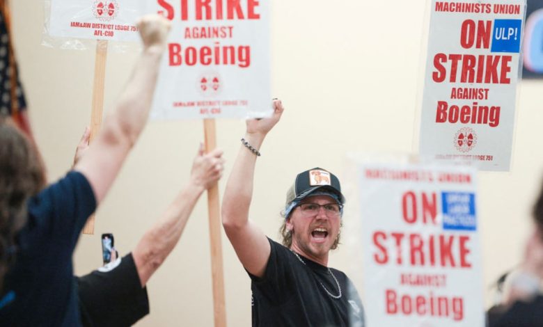 Massive Boeing machinist strike hits KC-46 tanker production