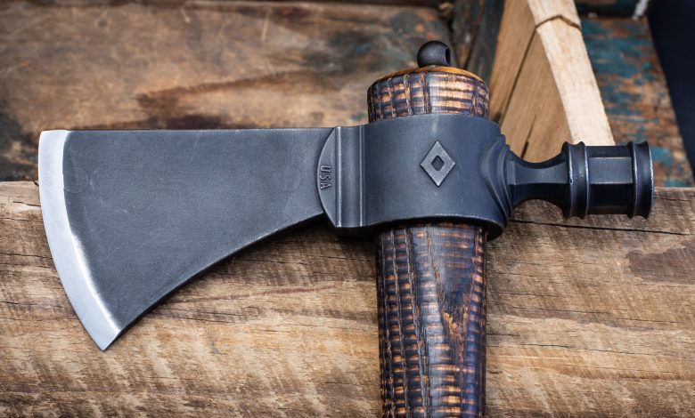 RMJ Crafts Modern Interpretation of a Pipe Tomahawk