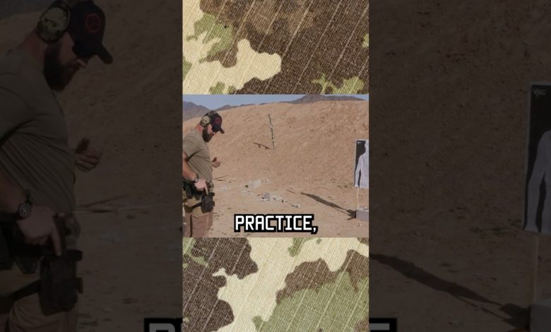 Master the DOUBLE ACTION. #specialforces #shortsvideo #military #tips #training #pewpew