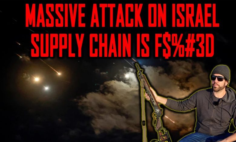 Heads Up! Iran Bombards Israel w/ Ballistic Missiles & Supply Chain Screwed