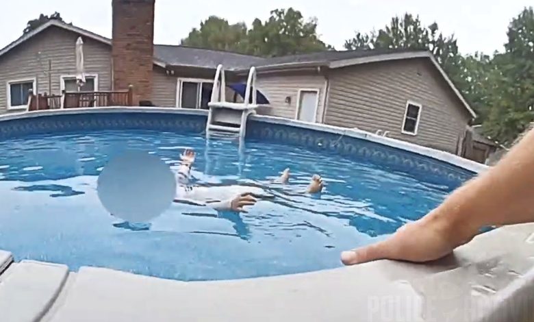 Fort Wayne Police Officer Saves Toddler From Drowning in Pool