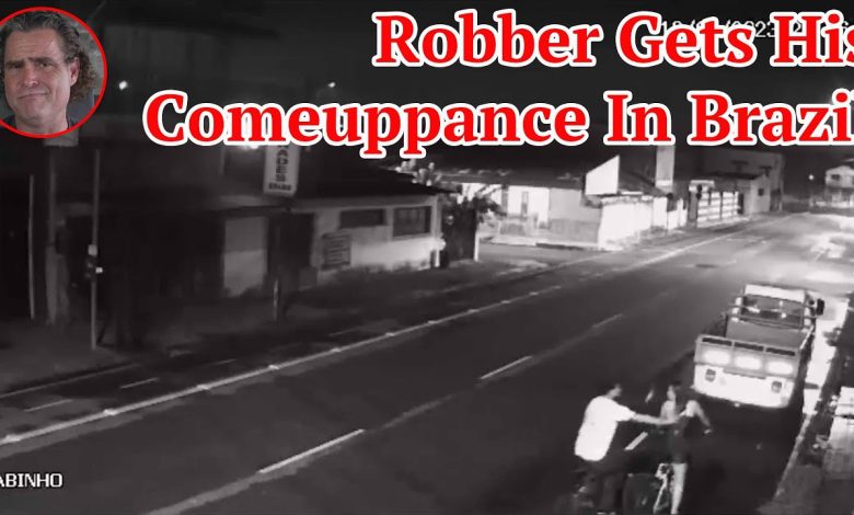 Robber Gets His Comeuppance In Brazil