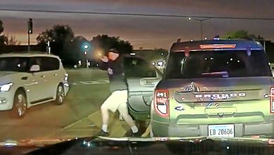 Dashcam Video Shows Suspect Firing Shotgun at Officers Following Pursuit