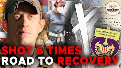 Officer Recovers From Near-Fatal Shooting – Waking Up in the Hospital with TJ Webb | Mike Drop 208