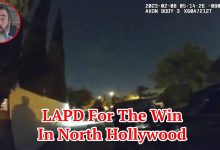 LAPD For The Win In North Hollywood