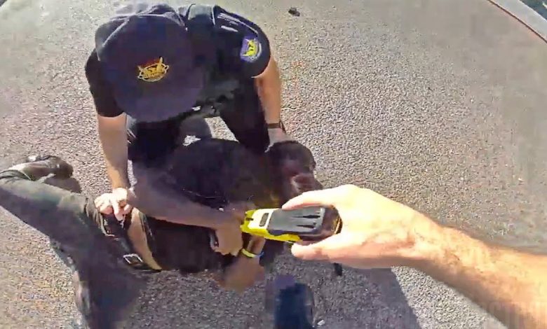 Bodycam Footage of Phoenix Officers Tasing and Punching Tyron McAlpin