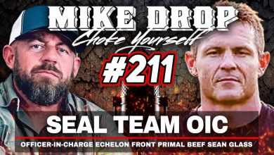 SEAL Team Officer In Charge Sean Glass | Mike Drop Ep. 211