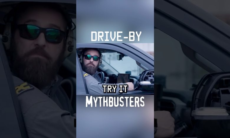 Drive-by MYTHBUSTERS #mythbusters #youtubeshorts #reels #driving #military