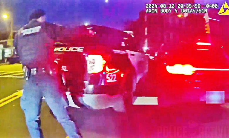 Newark Police Officer Fires Shots as Driver of Stolen Porsche Attempts to Flee