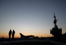 French Navy carrier commander ponders data overload, battle at sea