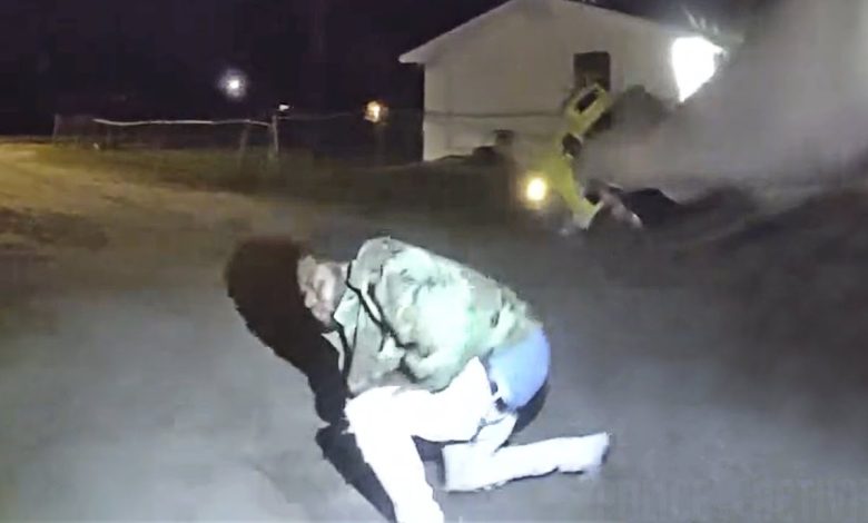 Deputy Uses Taser to Apprehend Armed DUI Suspect Running from Crash Scene