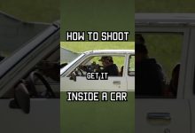 How to shoot inside a car #car #tacticalrifleman #military #youtubeshorts #reels #specialforces