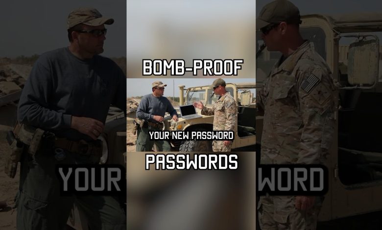 How Navy Seals create a BOMB-PROOF PASSWORD #specialforces #military #reels #youtubeshorts