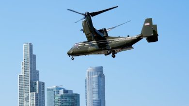 Military pauses Osprey flights again after near crash