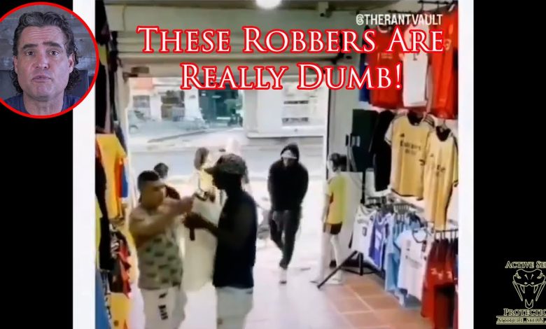 Shopkeep Makes Armed Robbers Look Like Fools