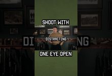 How to learn to SHOOT WITH ONE EYE OPEN. #tips #training #reels #military #shortsfeed