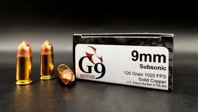 First Look: G9 Defense 9mm Copper Subsonic Ammo