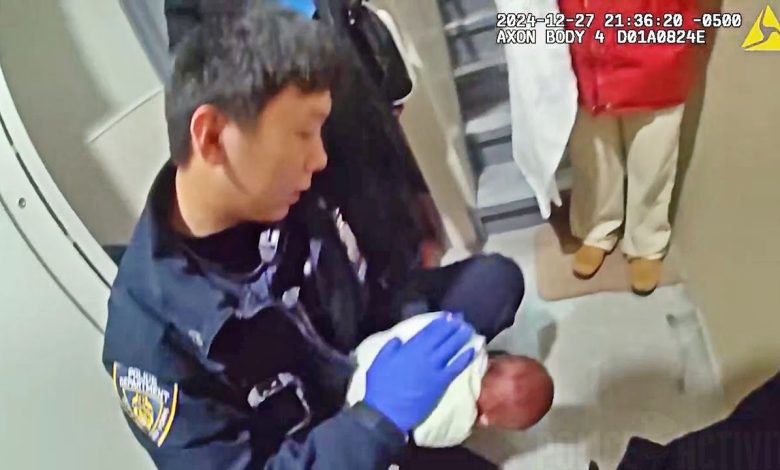 NYPD Officers Save 22-Day-Old Choking Baby