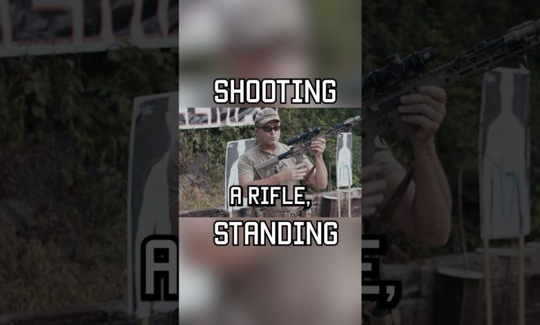 Tips for ACCURACY while standing. #youtubeshorts #reels #military #specialforces