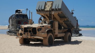 Marine Corps missile truck first to be produced with off-road autonomy