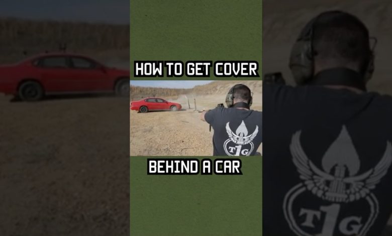 How to get cover behind a car #shorts #car #military #reels