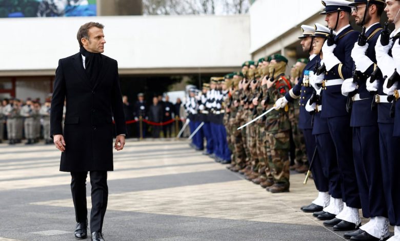 ‘Wake up’ about defense, Macron tells Europe as Trump takes office