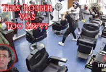 Barbershop Employee Goes For Disarm Against Armed Robber