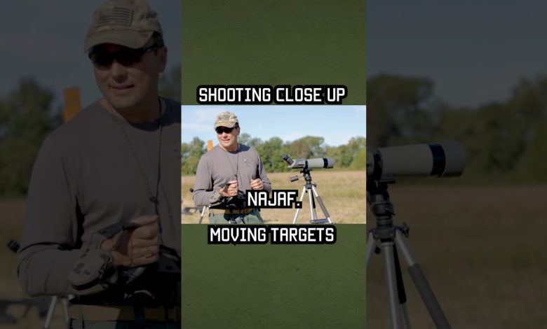 A tip for close-up moving targets. #reels #sniper #military #shorts