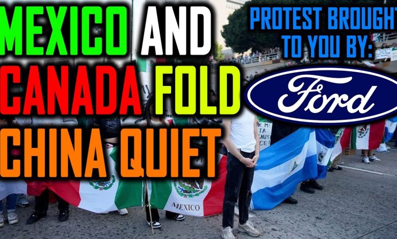 Mexico, Canada Fold on Tariffs and Who Pays for These Protests?