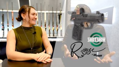 Lena Miculek at SHOT Show 2025  | 10x World Champ and Founder of ROSE by Sig Sauer